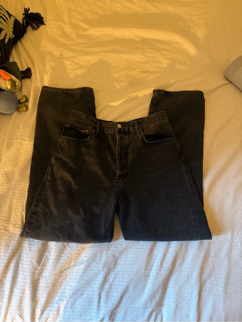 Agolde black jeans